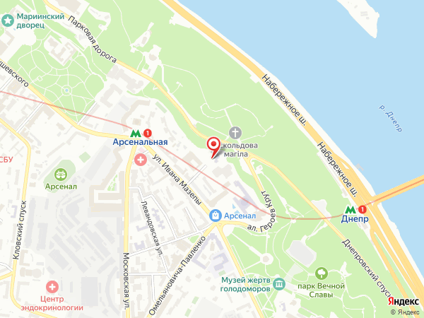 неподалёку от района Печерский дворец